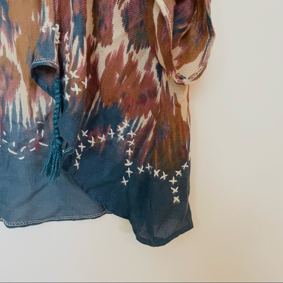 SAACHI Patterned Kimono - Picture 3 of 3